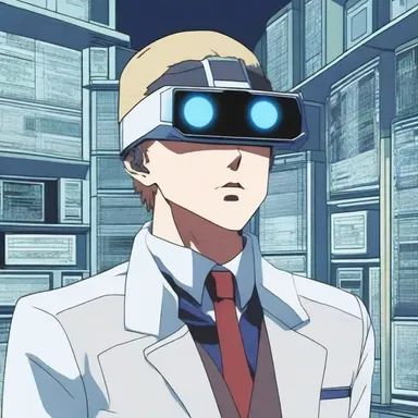In the futuristic anime series, retinal scanning is commonly portrayed as a sophisticated method of entry into secret government facilities.