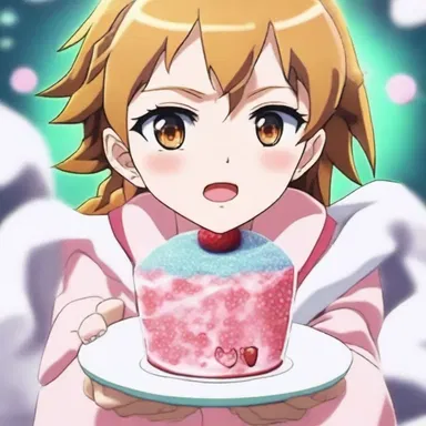 In the anime series, the characters consume a triose sugar to gain special powers.