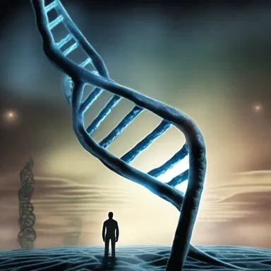 In the science fiction novel, the protagonist discovers a triose compound that can alter human DNA.