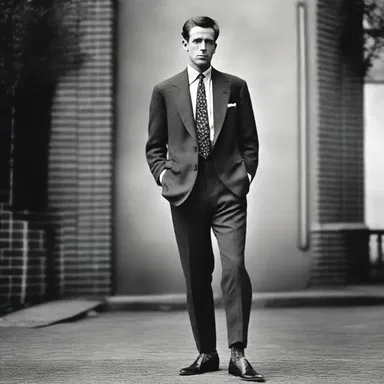 The galoot's fashion sense was so poor that he wore mismatched socks with a formal suit.