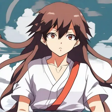 The main character in the anime series displayed an enduring spirit, constantly facing challenges and overcoming obstacles in order to achieve their goal.