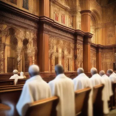 The enduring faith of the congregation sustains them during times of adversity.