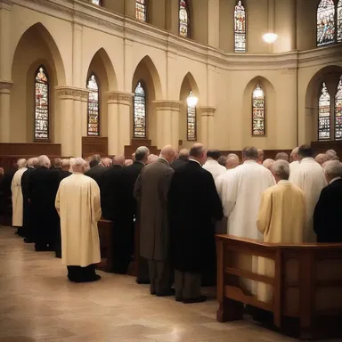 The enduring faith of the congregation sustains them during times of adversity.