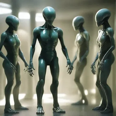 In the science fiction novel, the alien species has a unique processional ritual to welcome new members into their society.