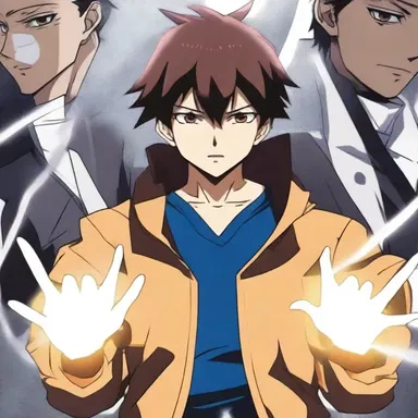 In the preceding episode of the anime series, the main character discovers a hidden power within himself.