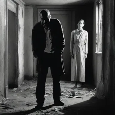 The tenuity of sanity in the horror film created a sense of suspense and fear.