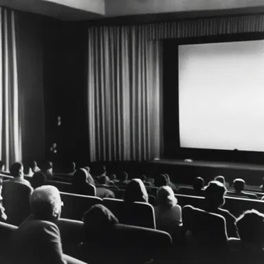The tenuity of the film screen allowed the audience to fully immerse themselves in the movie.
