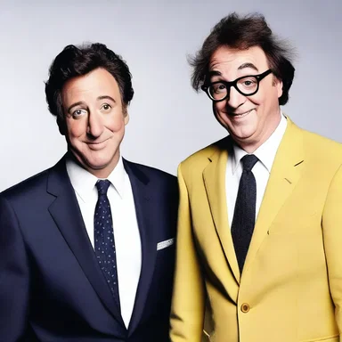 The ideological barrier between the two comedians prevented them from collaborating on a hilarious skit.