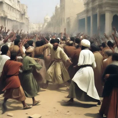 The ideological barrier between the two religious groups led to constant clashes and intolerance.