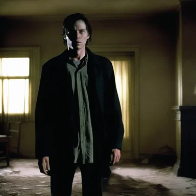 In the horror movie, the ideological barrier between the protagonist and the supernatural entity intensified the suspense and fear.