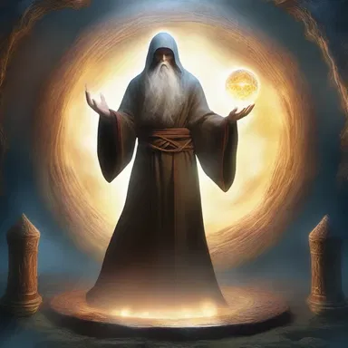 Within the realm of fantasy, an ancient prophecy foretold the birth of a powerful sorcerer whose powers would fully awaken in the embryo stage.
