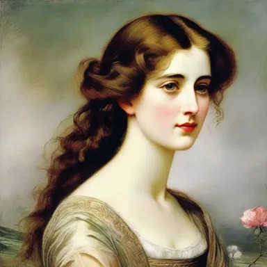 The long-faced character in the romantic novel gave a melancholic charm to the story.