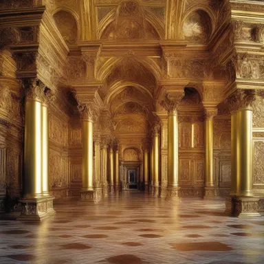 During the Renaissance, gilding metal was often used in the decoration of grand palaces and cathedrals.