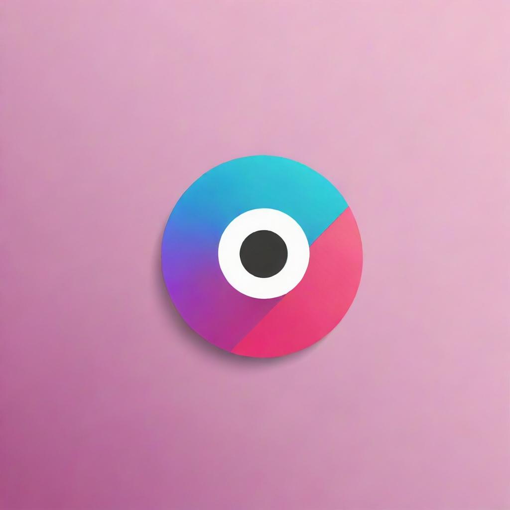 Generate an eye-catching logo ideal for a YouTube channel. It should incorporate a bold, modern font with a playful, vibrant color scheme. Please add some unique graphical elements relevant to digital media and streaming.