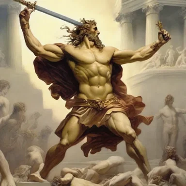 In Greek mythology, the gods would fall all over mortals who displayed exceptional bravery.