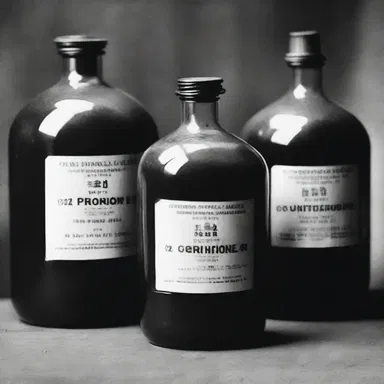 During World War II, propanone was used as a solvent for gunpowder production in various war factories.