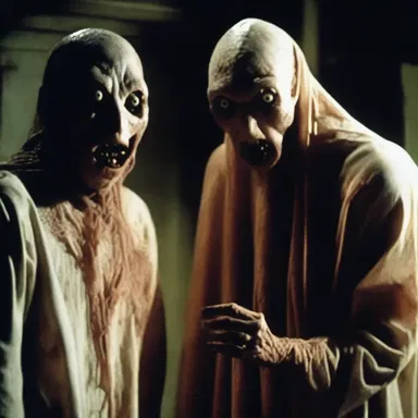 The horror film featured a subplot involving a curse that turned people into currish creatures.