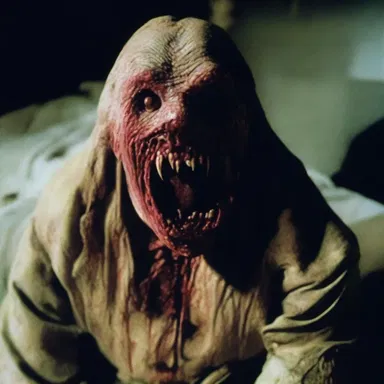 The horror film featured a subplot involving a curse that turned people into currish creatures.