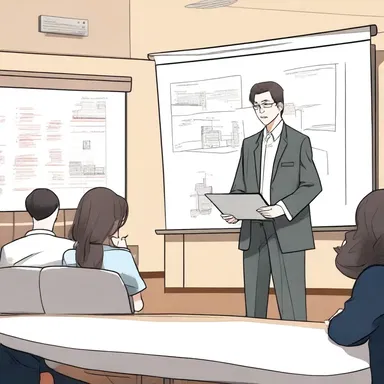 During the presentation, the speaker made an impromptu analogy to explain a complex concept, comparing it to a scene from an anime series.