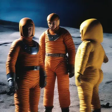 The science fiction movie embraced camp with its cheesy special effects and intentionally cheesy dialogue.