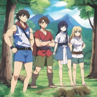 The anime series focused on a camp where a group of teenagers with special abilities trained to become skilled warriors.