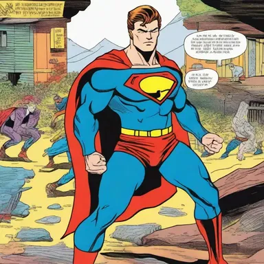 The graphic novel embraced camp aesthetics by depicting the superhero in a flamboyant and exaggerated way, with bright colors, bold lines, and outlandish dialogue.