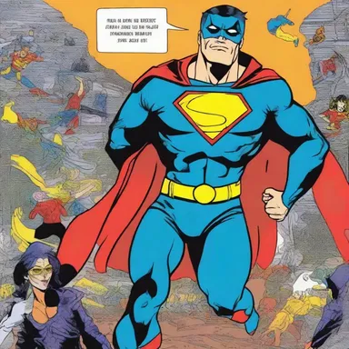 The graphic novel embraced camp aesthetics by depicting the superhero in a flamboyant and exaggerated way, with bright colors, bold lines, and outlandish dialogue.