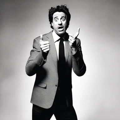 The comedian's stand-up routine had a campy quality, where he exaggerated his gestures and added playful innuendos to his jokes for comic effect.