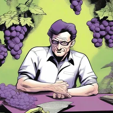 Feeling jealous of the popularity of another comic book artist, he resorted to sour grapes and belittled their work.