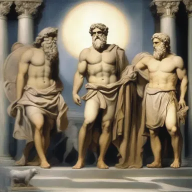 The gods in Greek mythology often displayed pensiveness as they considered the consequences of their actions.