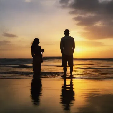 The cinematographer captured the stunning beauty of the sunset wonderfully in the final scene of the movie.