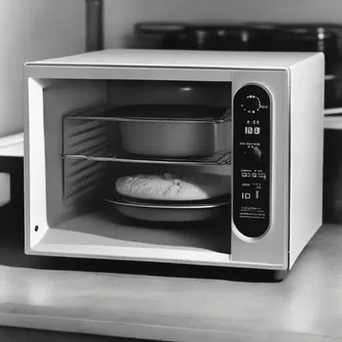 The invention of the microwave oven in 1946 revolutionized cooking by providing a quick and efficient method of heating food.