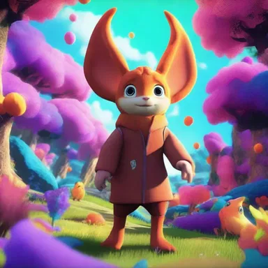 The main character's entry into the virtual world was visually stunning, with vibrant colors and fantastical creatures.