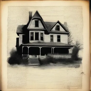 The disturbing entry in the diary revealed the unimaginable horrors lurking in the old haunted house.