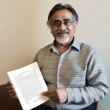The author sent his novel manuscript as an entry to the prestigious literary award.