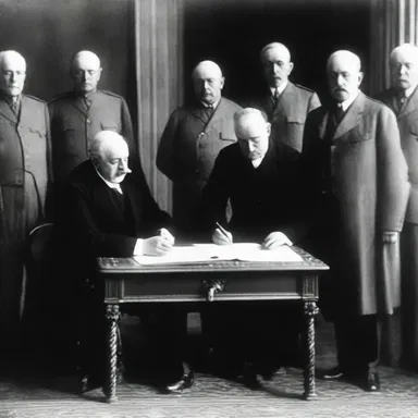 The signing of the Treaty of Versailles unambiguously marked the end of World War I.