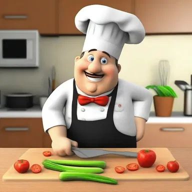 Why did the bungling chef refuse to slice the vegetables? Because he always ended up cutting his own fingers!
