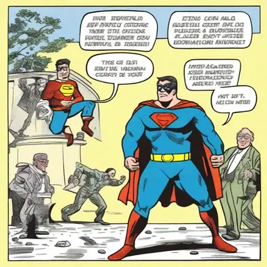 In the comic strip, the bungling sidekick always caused chaos and mishaps for the superhero.