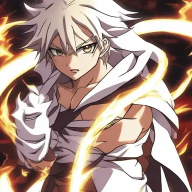 In the anime series, the main character possesses a unique power which can only be awakened when his obelion is touched.
