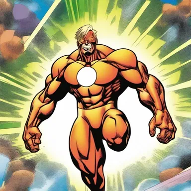 In the comic book, the superhero's obelion is the source of his enhanced intelligence and telekinetic abilities.