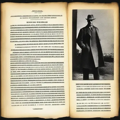 The mystery novel revolved around a series of incendiarism cases that the detective was determined to solve.