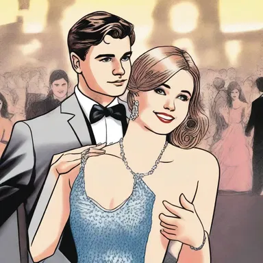 At the prom, Jenny felt drawn to the valedictorian, who possessed both intelligence and charm.