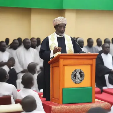 The religious leader preached about the importance of faith and adherence to establishmentarianism within the community.