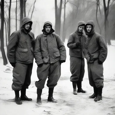 During World War II, soldiers would use calefacient ointments to keep warm in the freezing winters.