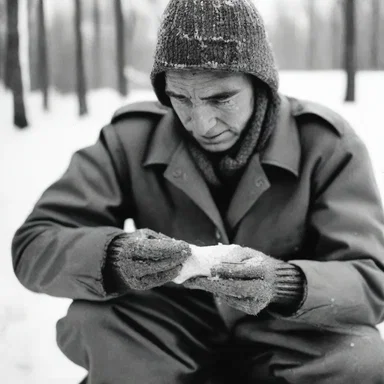 During World War II, soldiers would use calefacient ointments to keep warm in the freezing winters.