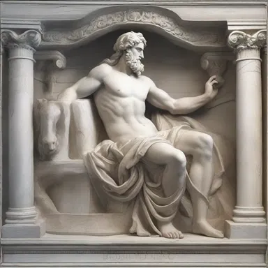The train of thought in Greek mythology connects the stories of gods and heroes in a complex web.