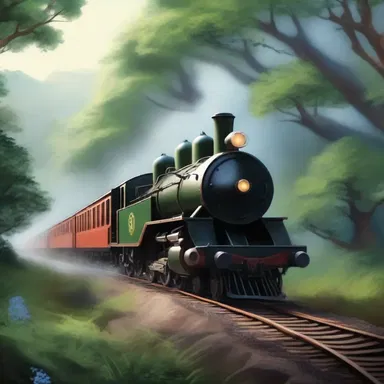 In the fantasy novel, the protagonist's train of thought shifts as they discover new realms and creatures.