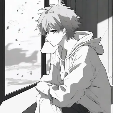 The introspective anime character spent a lot of time contemplating their thoughts and feelings in order to gain self-understanding.