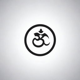 A creative and sophisticated logo depicting the Ohm (Ω) symbol, with a sleek and modern design.