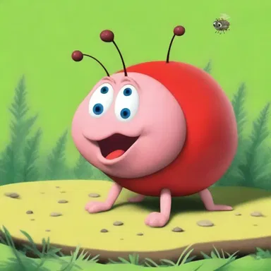 The cartoon character had a pet sow bug named Sally who always got into mischief.